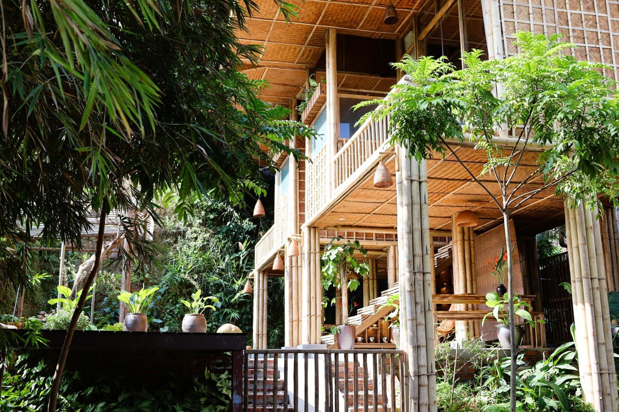 Dinh Gia Trang - Homestay & Coffee The Ruong Eksteriør bilde